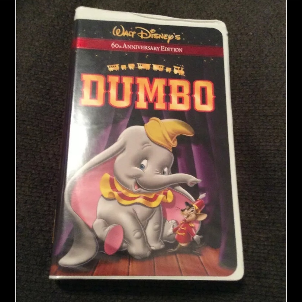 Dumbo 60th Anniversary Edition VHS tape